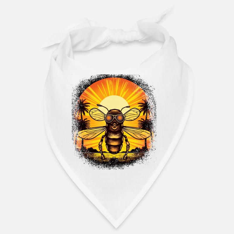 fun bee keeper honeybee gift animal welfarists Bandana