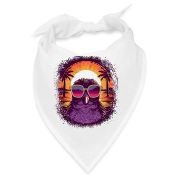 gentoo penguin gift quote adorable gift idea - Bandana - Weiß - Vorne