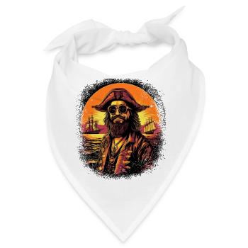 present present idea orlando bloom donut birthday - Bandana - Weiß - Vorne