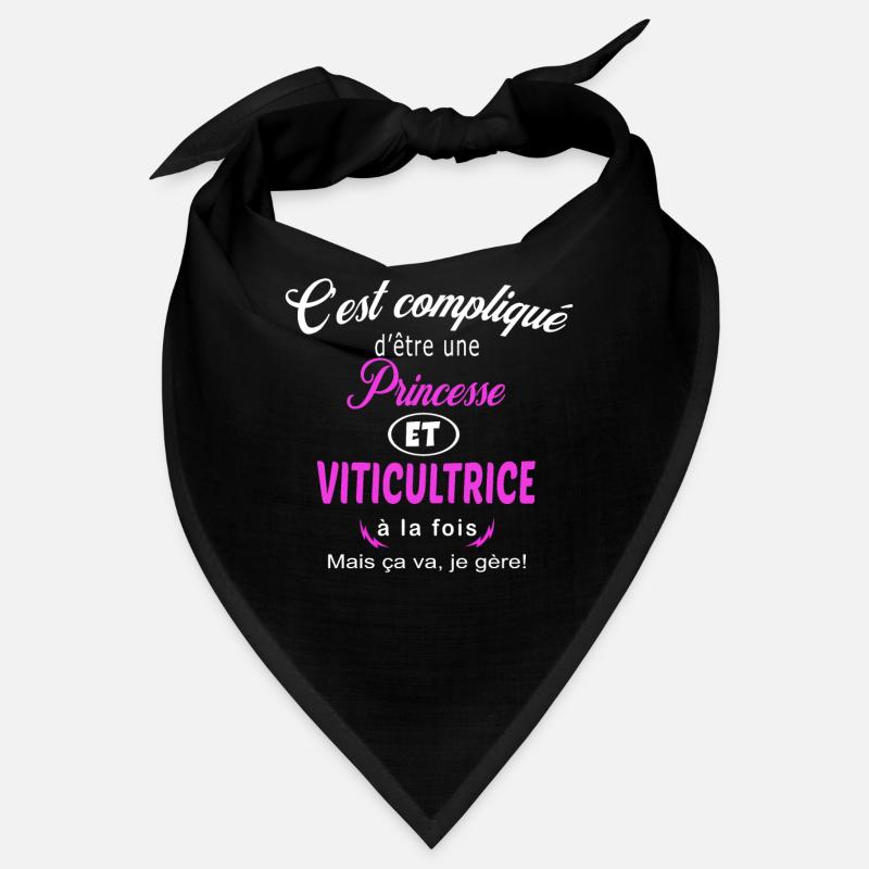 c'est compliqué princesse et viticultrice Bandana