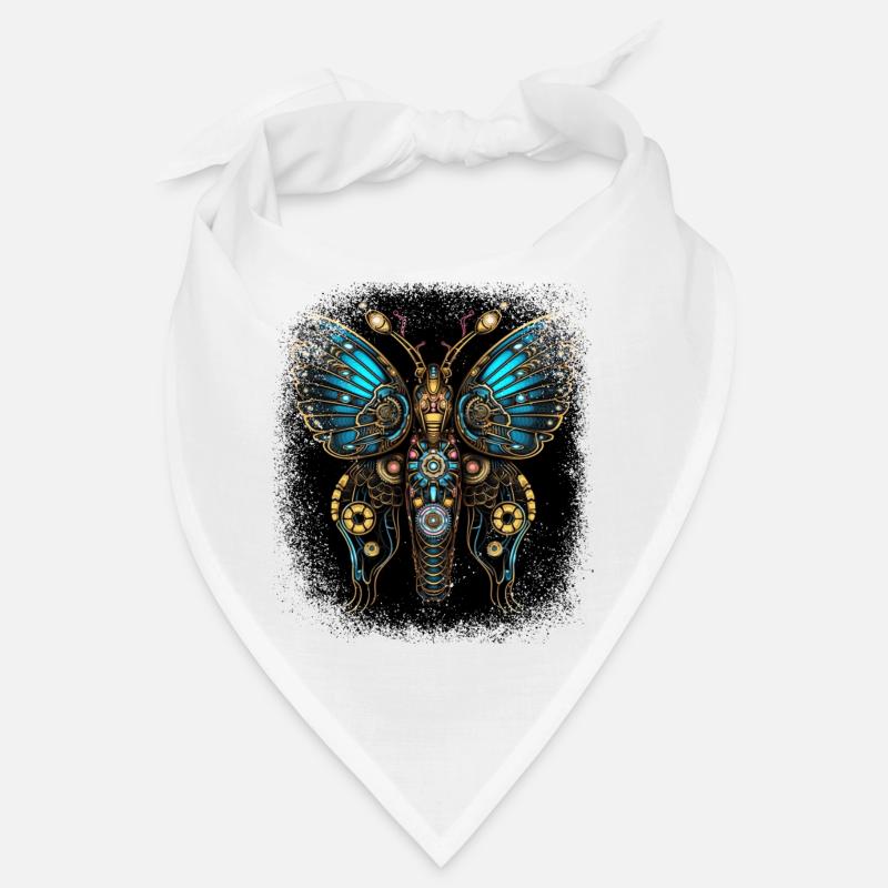 papillons présent idée esthétique citation verte Bandana