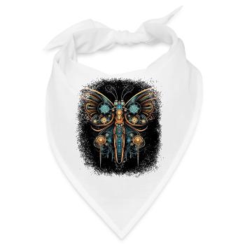 cute insect trendy statement butterflies funny - Bandana - Weiß - Vorne