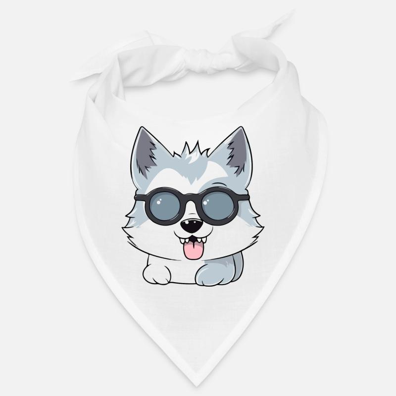Lomo the spectacled wolf Bandana