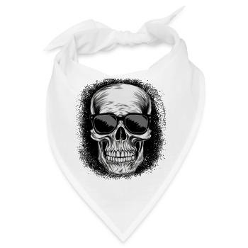 birthday gift bird chinstrap penguin - Bandana - Weiß - Vorne