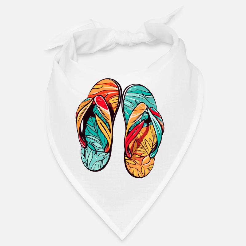 Multicolored sandals Bandana