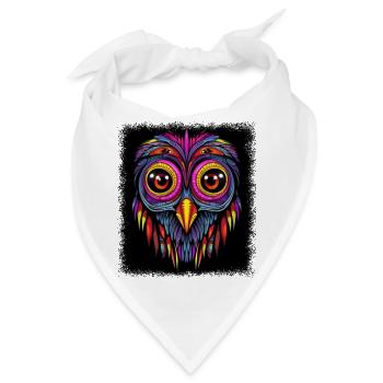 dancing penguin fun emperor awesome birthday - Bandana - Weiß - Vorne