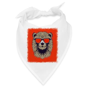 running cool darth birthday greeting bible quote - Bandana - Weiß - Vorne