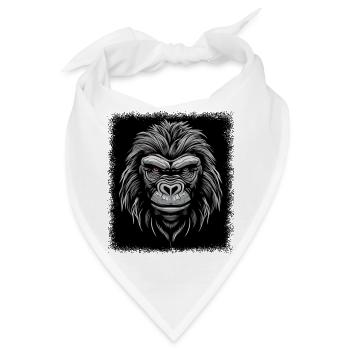 ape birthday present idea geek gift idea present - Bandana - Weiß - Vorne