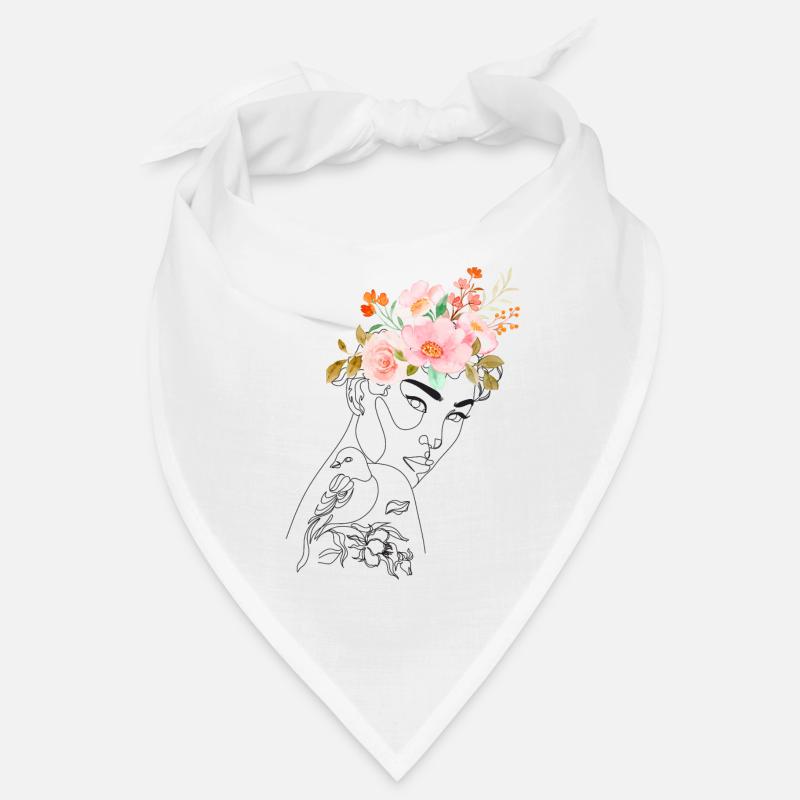 Blühendes Haar Bandana
