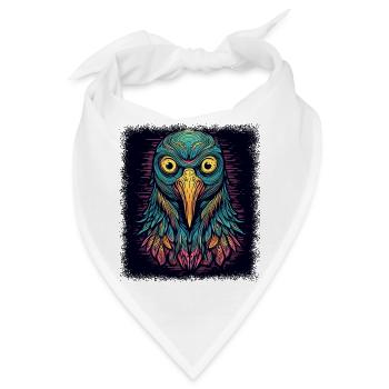 little penguin quote all designs fun emperor - Bandana - Weiß - Vorne