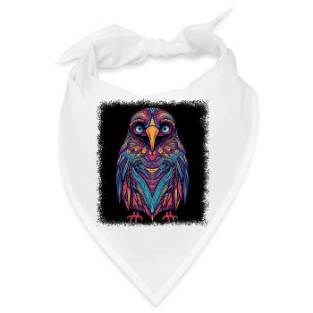 animal chinstrap penguin dancing penguin - Bandana - Weiß - Vorne