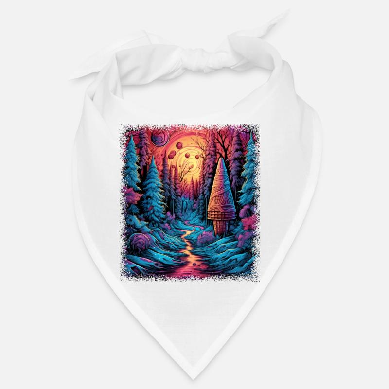 Joke Green Present Idea Peace Symbol Bird Present Bandana