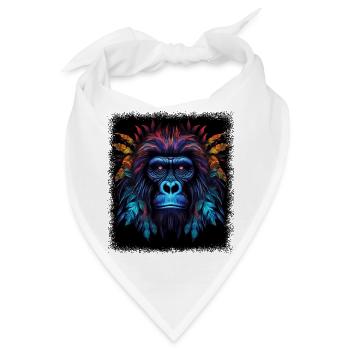 gift idea love counterculture gift present idea - Bandana - Weiß - Vorne