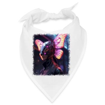 insects funny quote fauna statement gift - Bandana - Weiß - Vorne