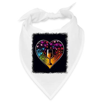 sayings lgbtqi and bible verse geek dump  - Bandana - Weiß - Vorne