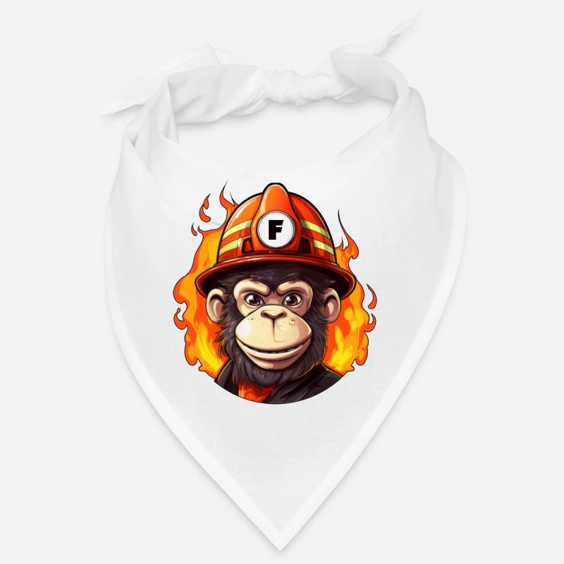 Singe pompier Bandana