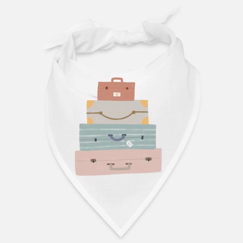 Globetrotter's suitcase Bandana