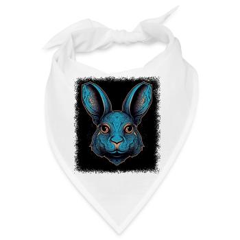 easter 2022 easter egg easter day 2022 mammal - Bandana - Weiß - Vorne