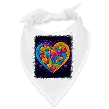 activist tshirts equality march statement 30 years - Bandana - Weiß - Vorne