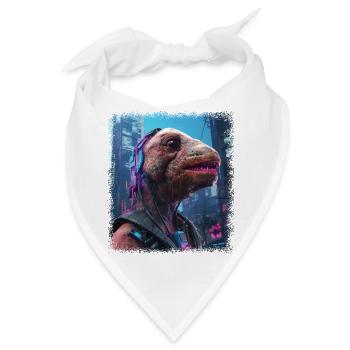 3 bible verse animal sloths birthday controller - Bandana - Weiß - Vorne