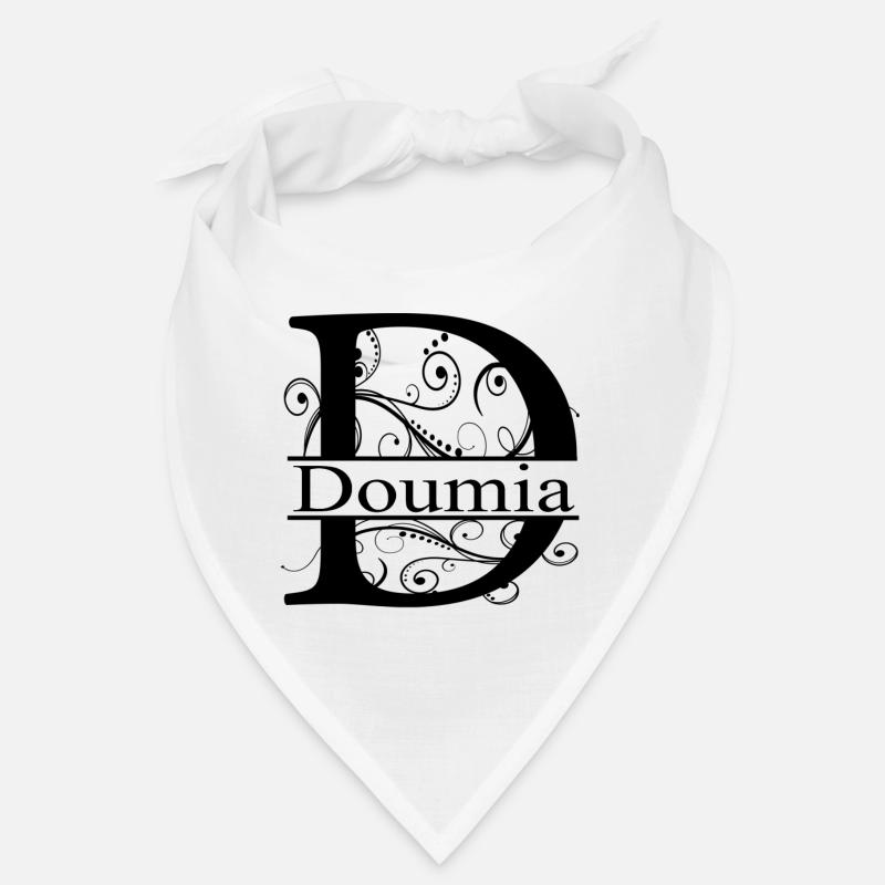 Monogramm mit dem Namen Doumia Bandana