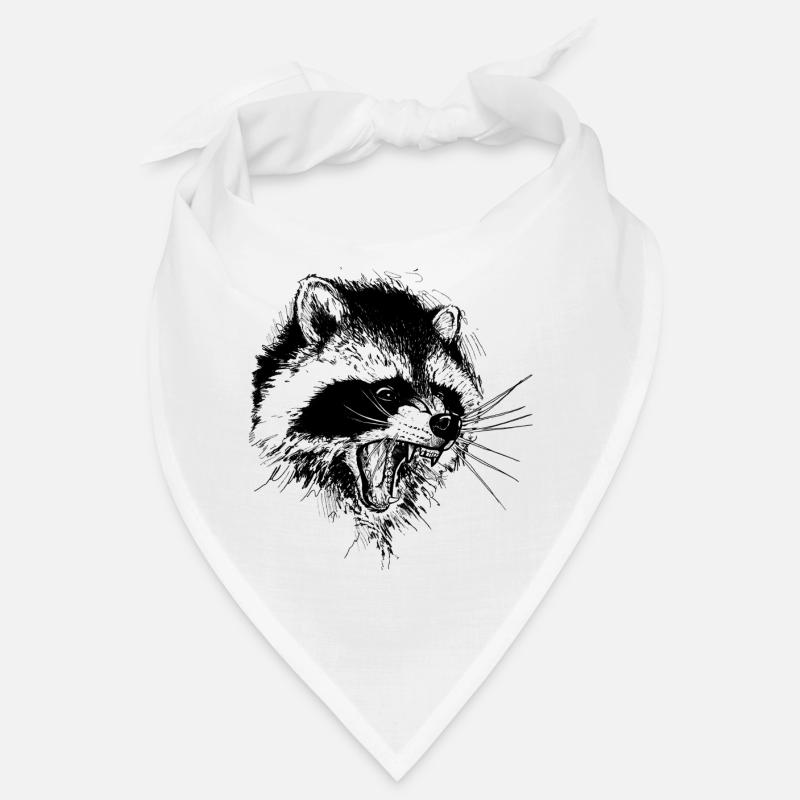 Waschbär Bandana