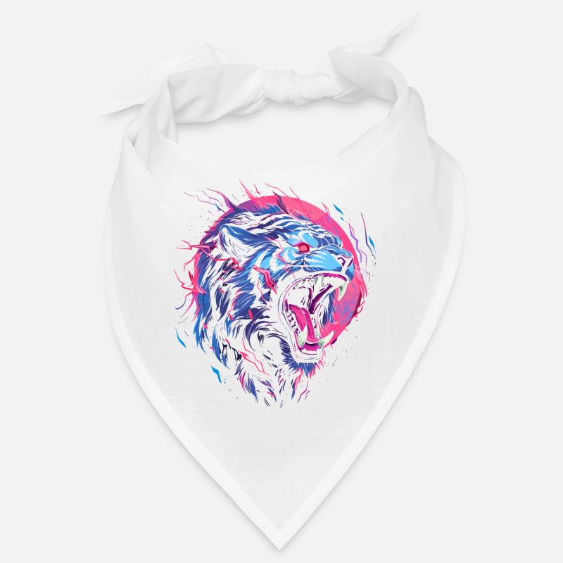 Synthwave Tiger Bandana