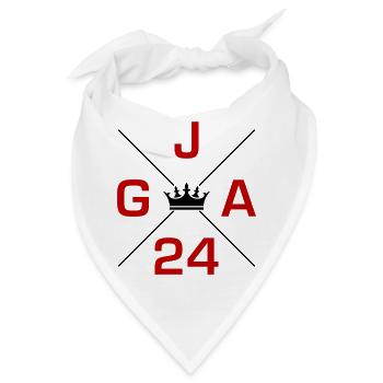 Jga 2024 Junggesellenabschied - Bandana - Weiß - Vorne