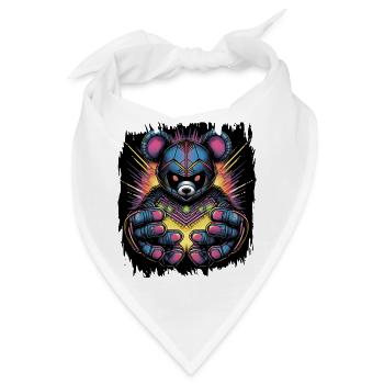 grumbler rare species bamboo joke funny sayings - Bandana - Weiß - Vorne