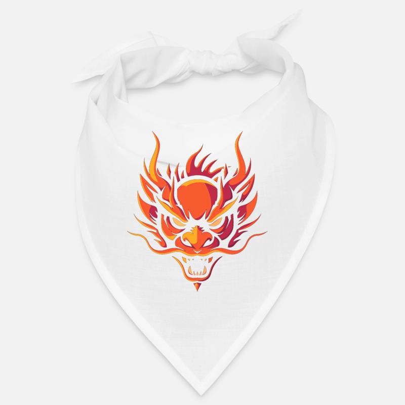 Chinesischer Drachenkopf Bandana