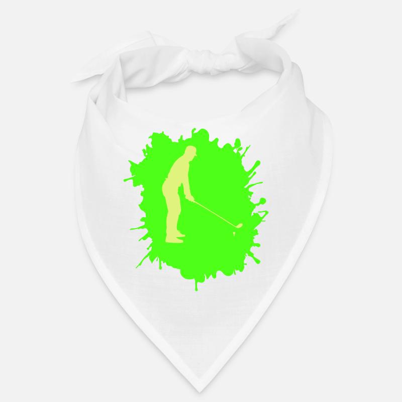 golf klecks - Bandana - Weiß