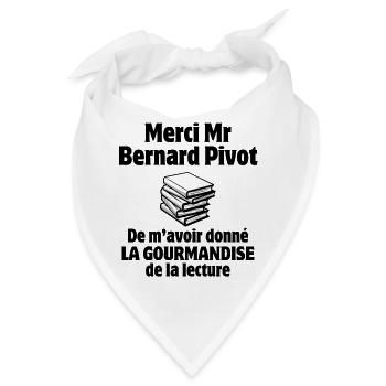 Lesen, Diktieren, Rechtschreibung - Bandana - Weiß - Vorne