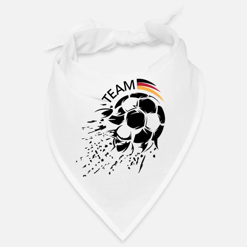 Fußball Team Deutschland Ball Explosion Logo icon Bandana
