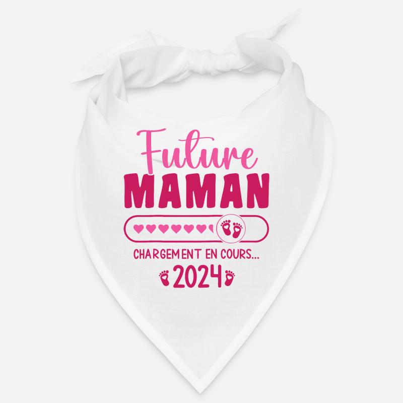 Werdende Mutter 2024 Fortlaufend Schwangere Mutter Bandana