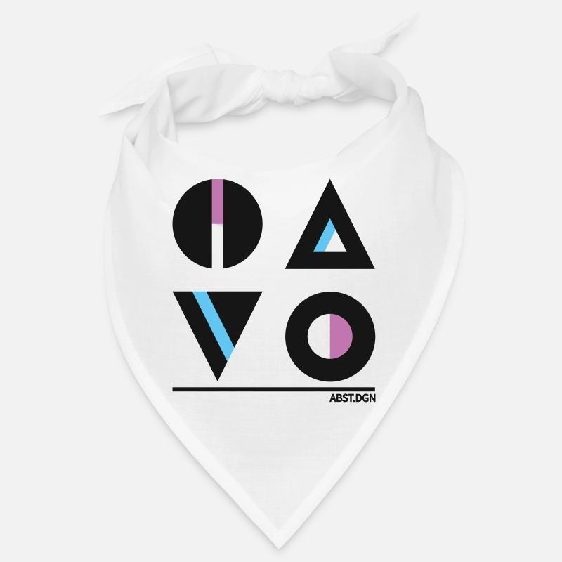 Conception géométrique abstraite - Mode élégante Bandana