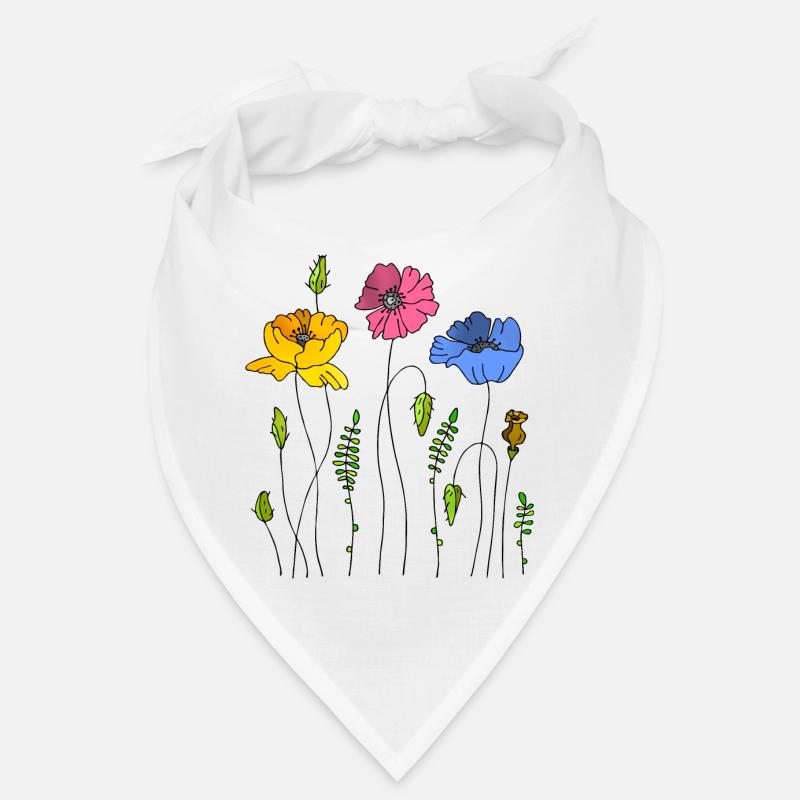 Blumen Bandana