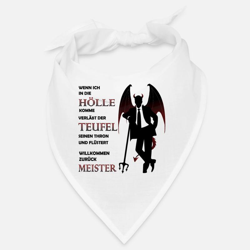 Devil Satan Lucifer Hell Halloween Bandana