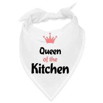 Kochschürze für dein Dinner - Bandana - Weiß - Vorne