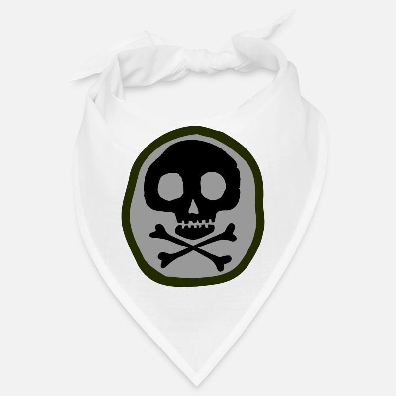 Skull and bones Bandana