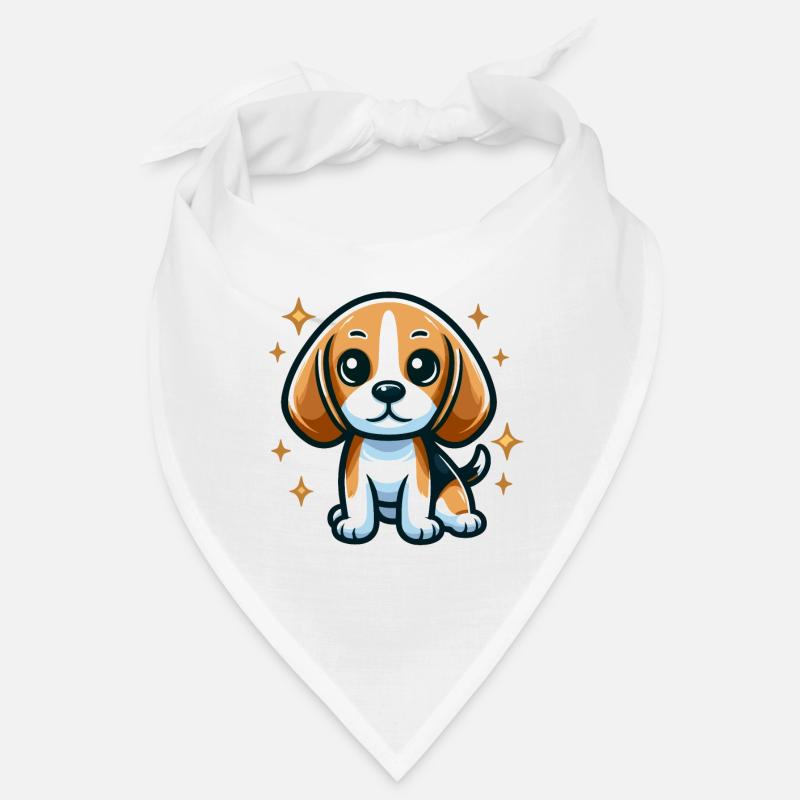Beagle Chibi Hund Bandana