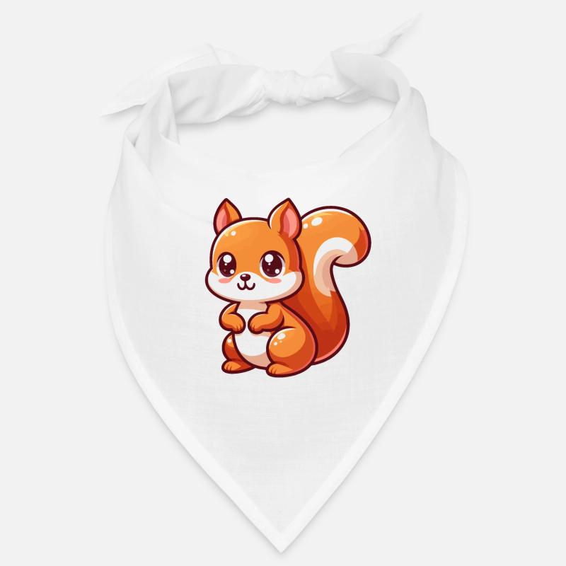 Kawaii Squirrel Bandana