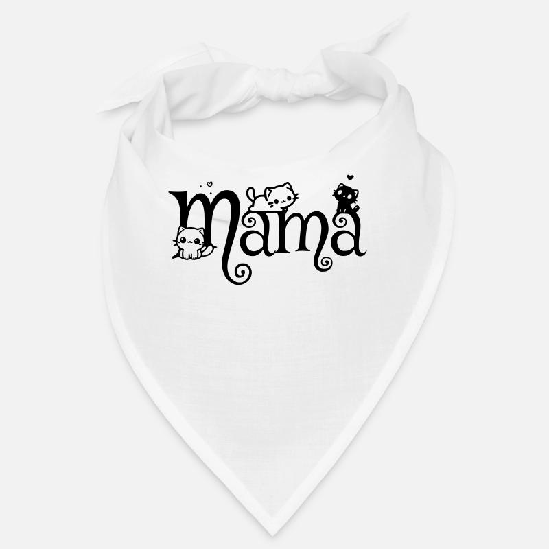 Mama Katzenmama Kätzchen Bandana