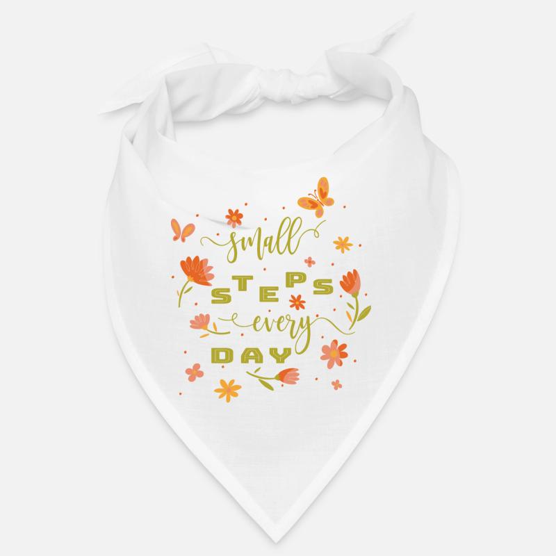 Small Steps Every Day - Self-Confidence Courage Power Bandana