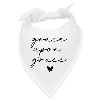 grace upon grace - Bandana - Weiß - Vorne