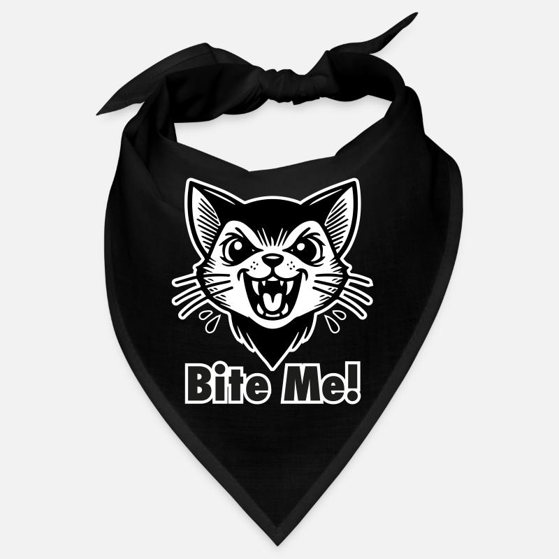 Gothic Vampirkatze - "Bite Me!" Entwurf Bandana