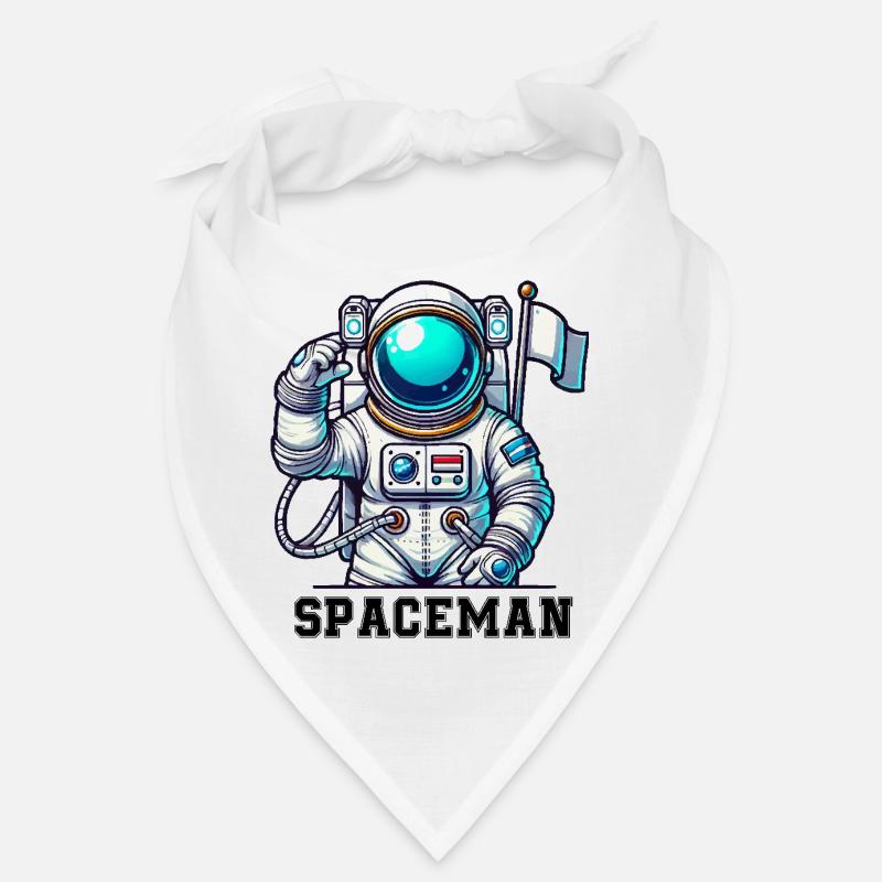 Astronaute de bande dessinée de l’espace Bandana