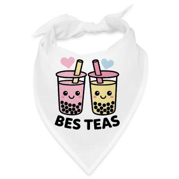 Best Friends - Bandana - Weiß - Vorne