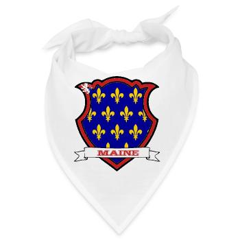 Maine - Bandana - Weiß - Vorne