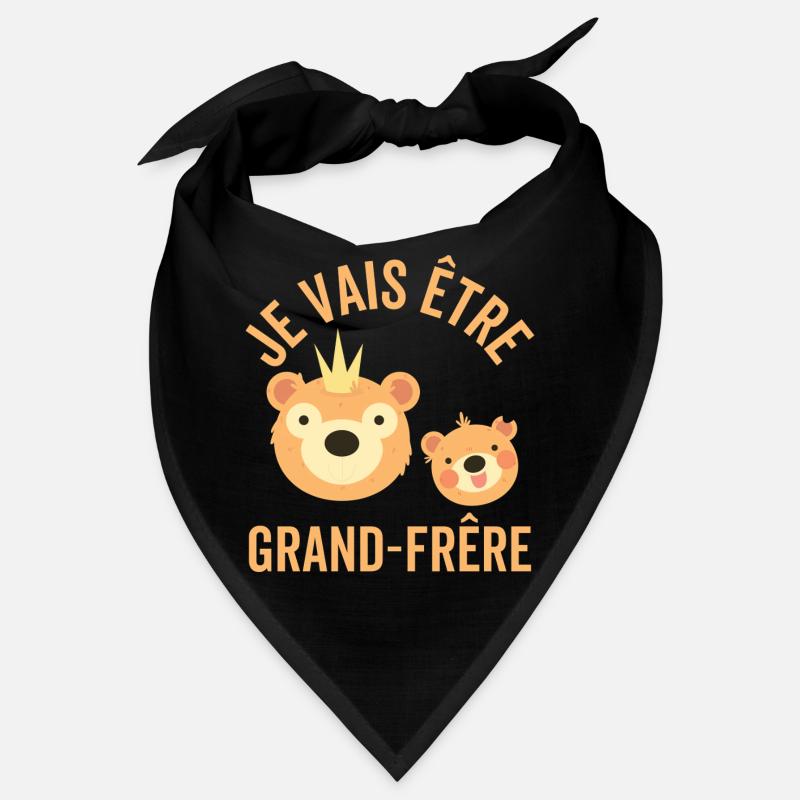 Ich werde ein großer Bruder Bär sein Bandana