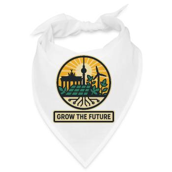 Grow the Future – Berlin - Bandana - Weiß - Vorne
